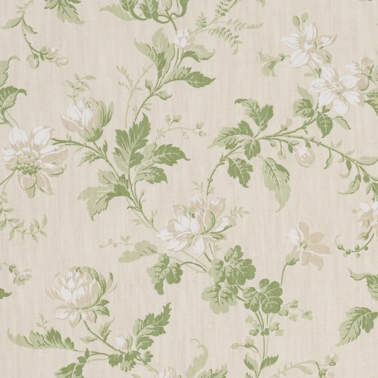 Schumacher 182940 Blomslinga Leaf fabric swatch