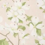 Schumacher 177410 Blooming Branch Blush fabric swatch