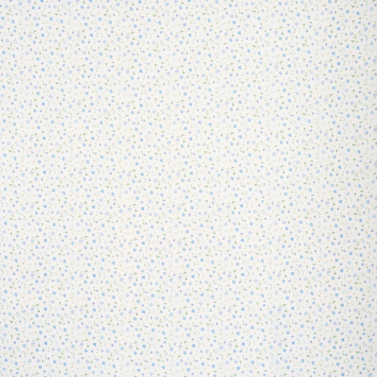 Schumacher 180431 Bloomwind Performance Linen Blue fabric swatch