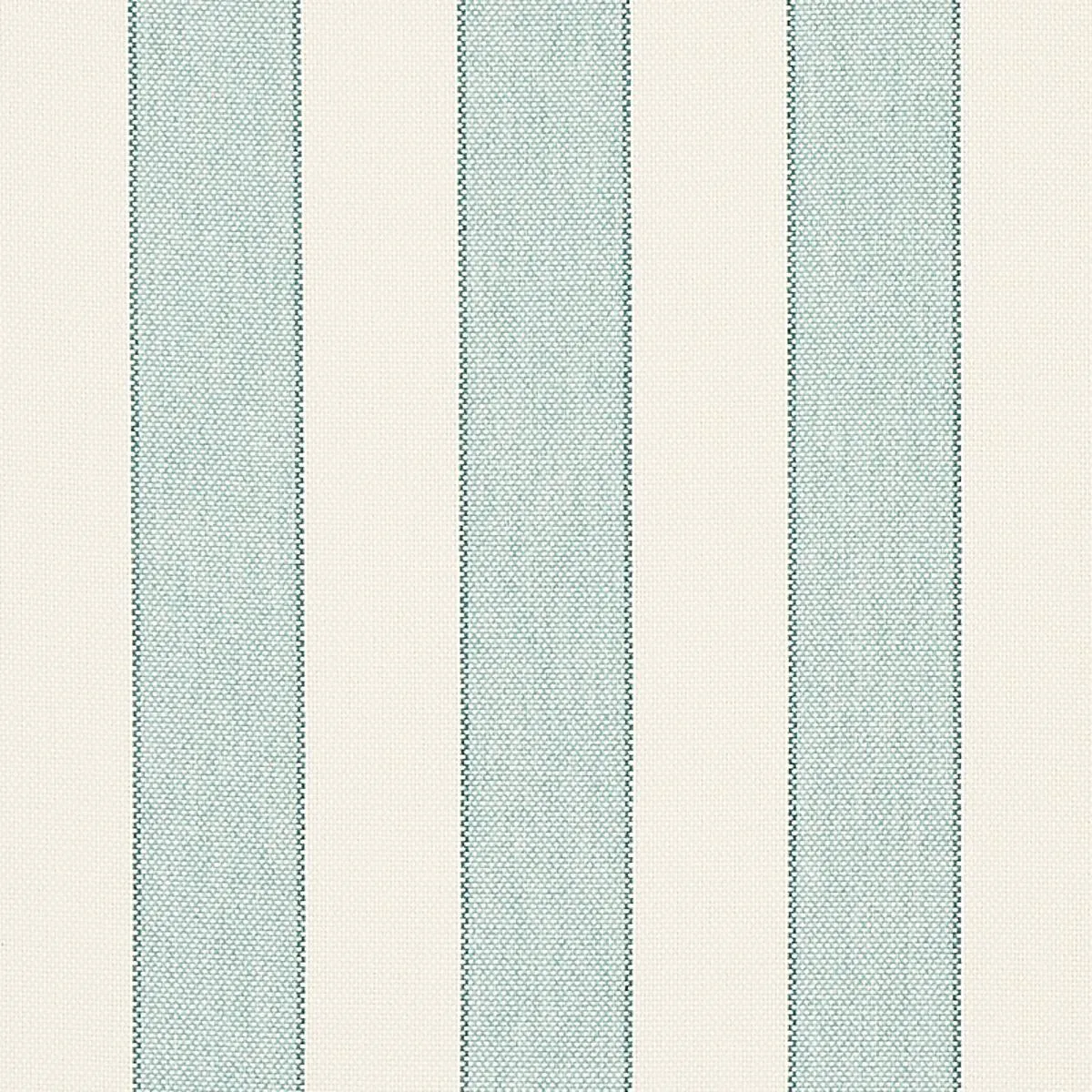 Schumacher 79053 Blumont Stripe Indoor/Outdoor Aqua fabric swatch
