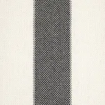 Schumacher 79054 Blumont Stripe Indoor/Outdoor Charcoal fabric swatch