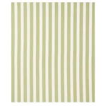 Schumacher 79055 Blumont Stripe Indoor/Outdoor Green fabric swatch