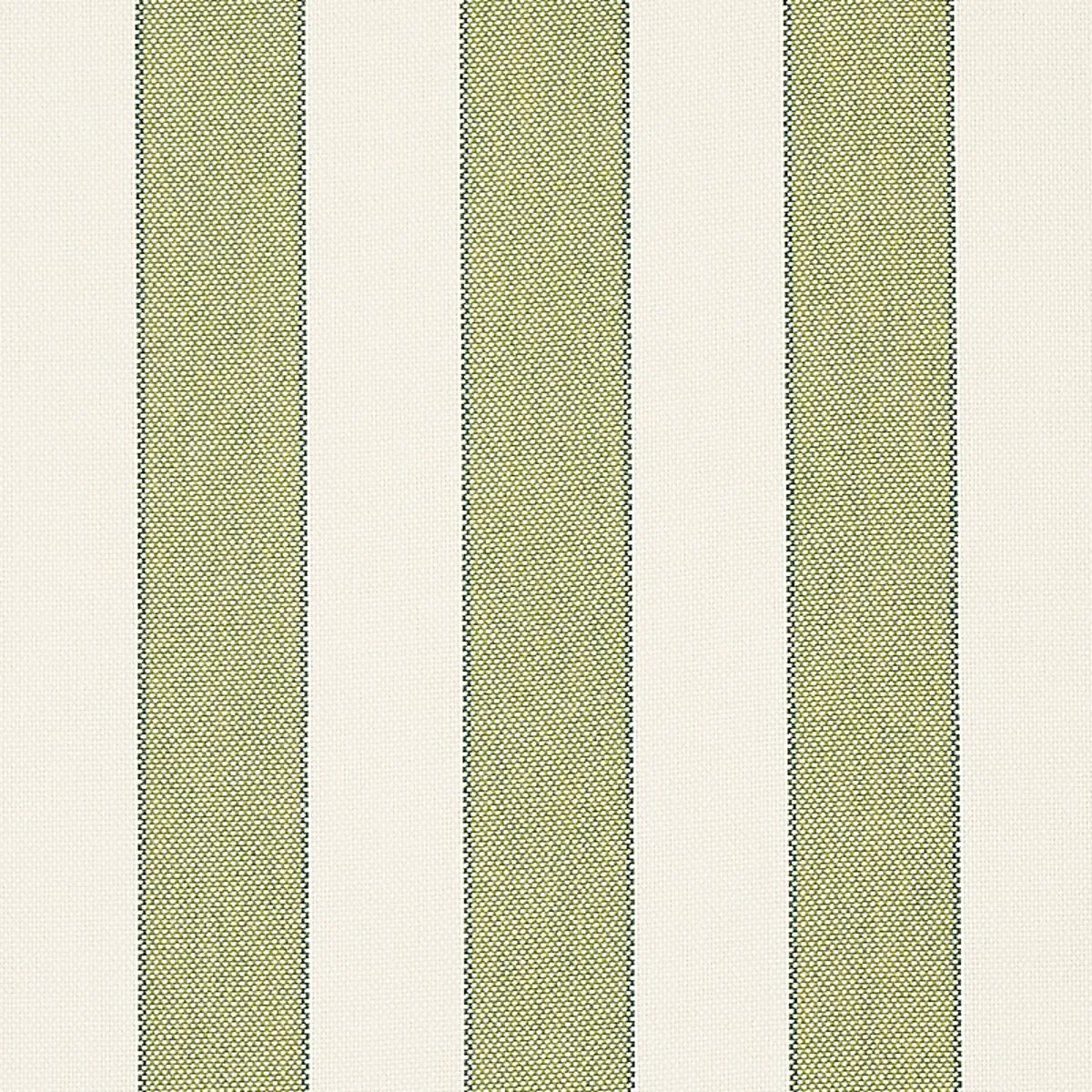 Schumacher 79055 Blumont Stripe Indoor/Outdoor Green fabric swatch