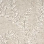 Schumacher 67761 Boboli Embroidered Sheer Linen fabric swatch