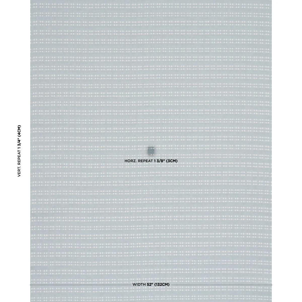 Schumacher 76347 Bolsa Indoor/Outdoor Blue fabric swatch