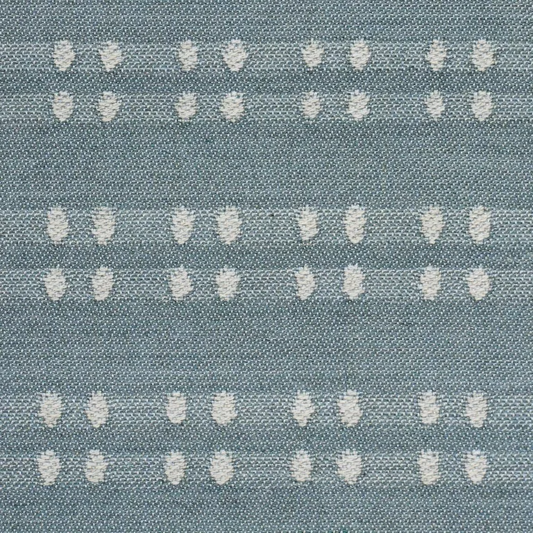 Schumacher 76347 Bolsa Indoor/Outdoor Blue fabric swatch