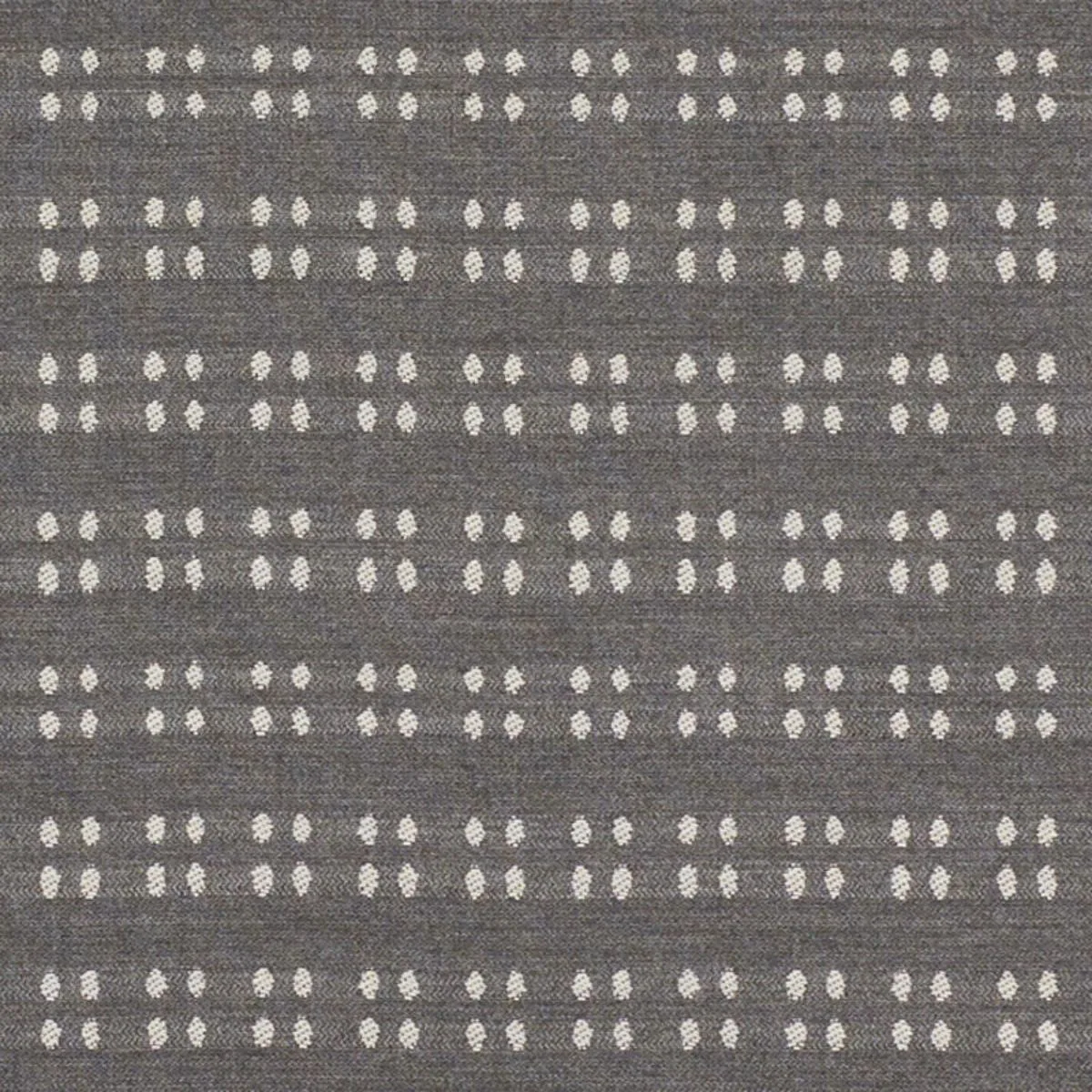 Schumacher 76340 Bolsa Indoor/Outdoor Charcoal fabric swatch