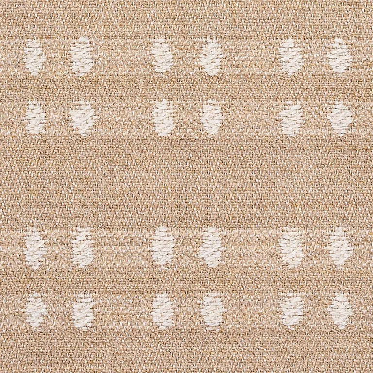 Schumacher 76343 Bolsa Indoor/Outdoor Natural fabric swatch