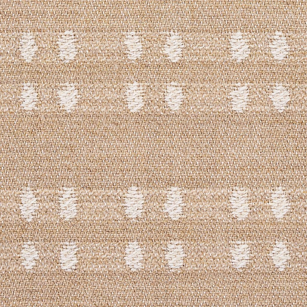 Schumacher 76343 Bolsa Indoor/Outdoor Natural fabric swatch