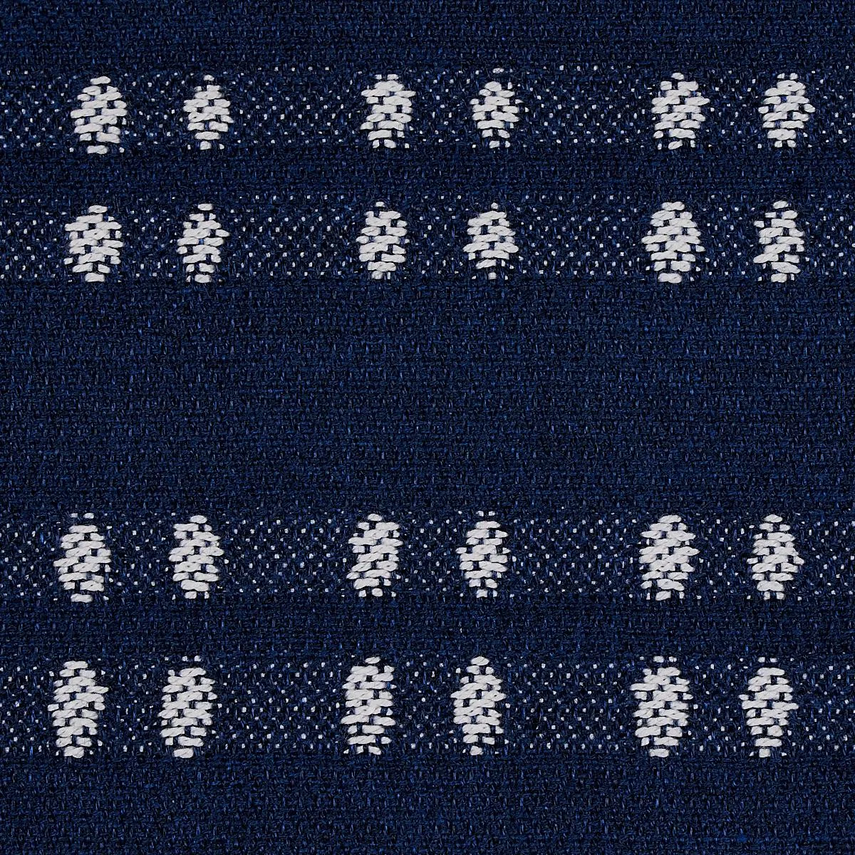Schumacher 76344 Bolsa Indoor/Outdoor Navy fabric swatch