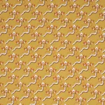Schumacher 182612 Bombay Rainbow Mimosa fabric swatch