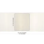 Schumacher 85130 Bonneville Sheer Ivory fabric swatch