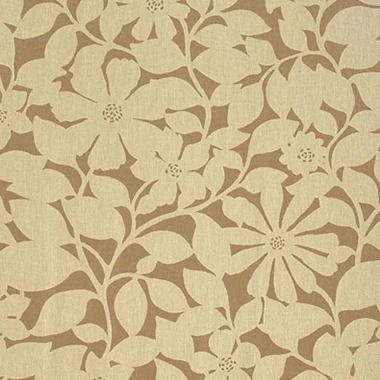 Schumacher 62803 Bora Bora Teak fabric swatch