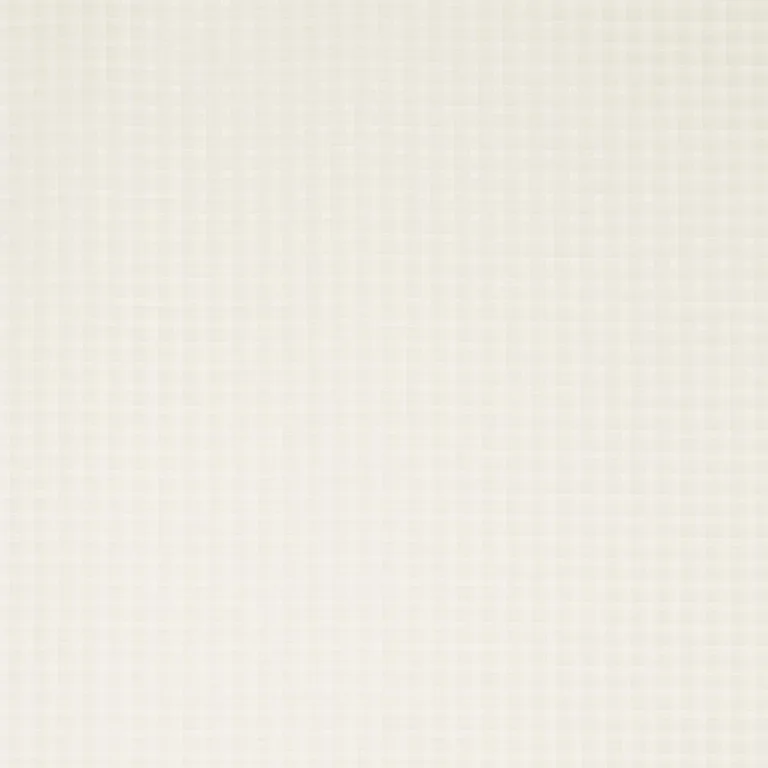 Schumacher 16611 Borealis Check Sheer Champagne fabric swatch