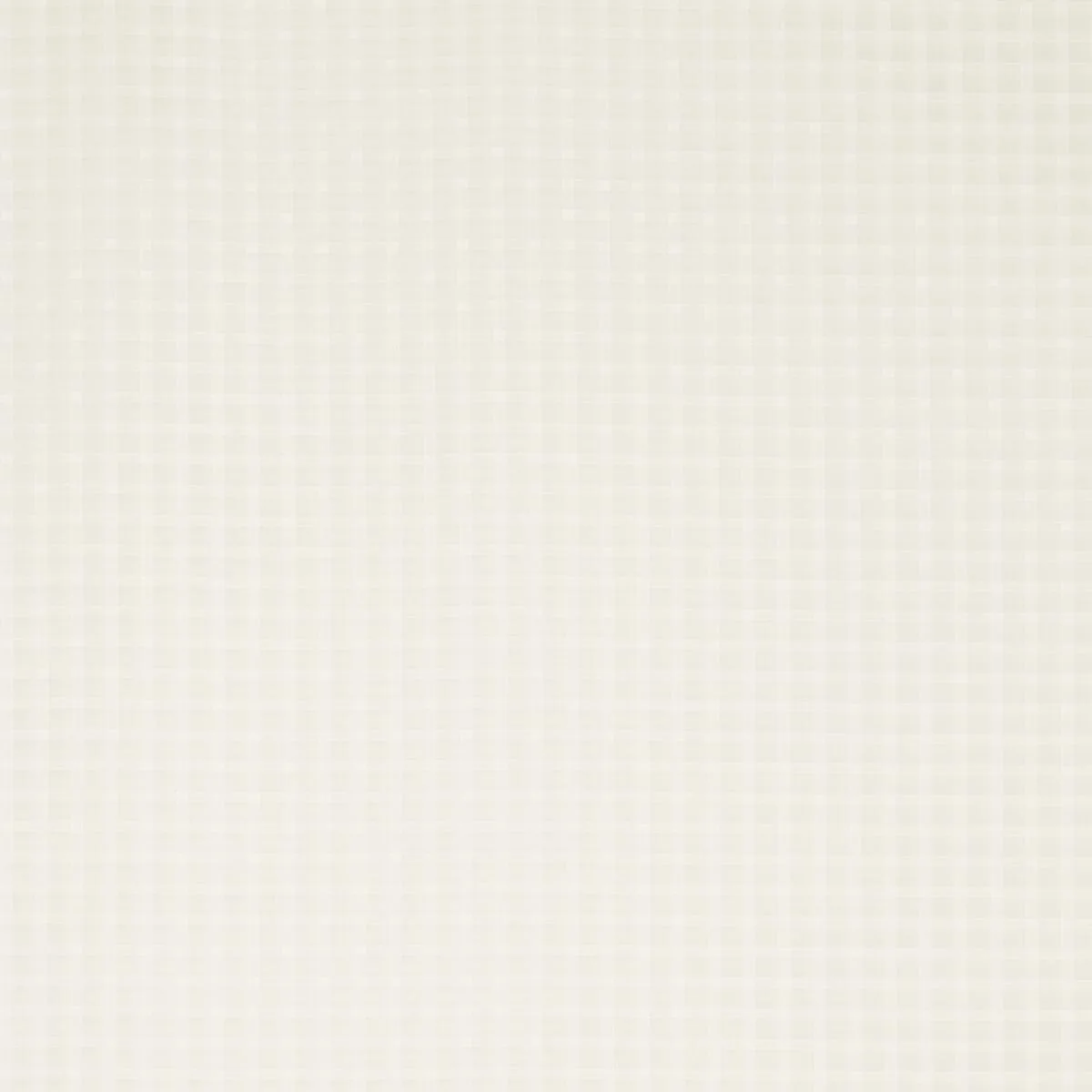 Schumacher 16611 Borealis Check Sheer Champagne fabric swatch