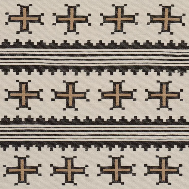 Schumacher 87012 Born For Water Neutral fabric swatch