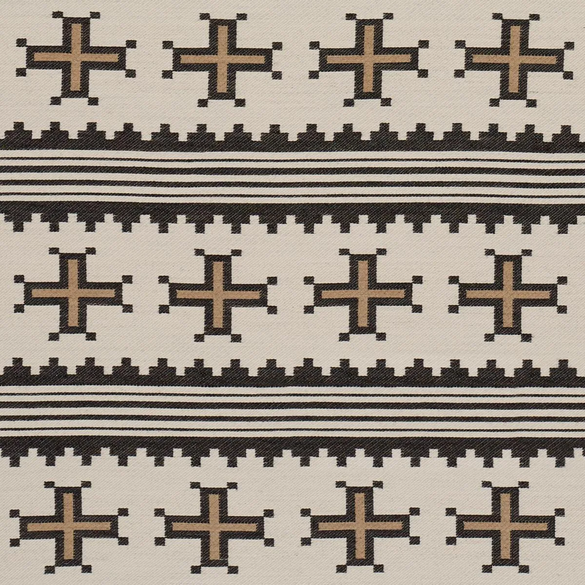 Schumacher 87012 Born For Water Neutral fabric swatch