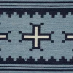 Schumacher 87011 Born For Water Sky fabric swatch