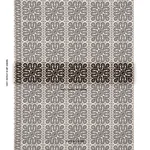 Schumacher 181472 Borneo Silk Black fabric swatch
