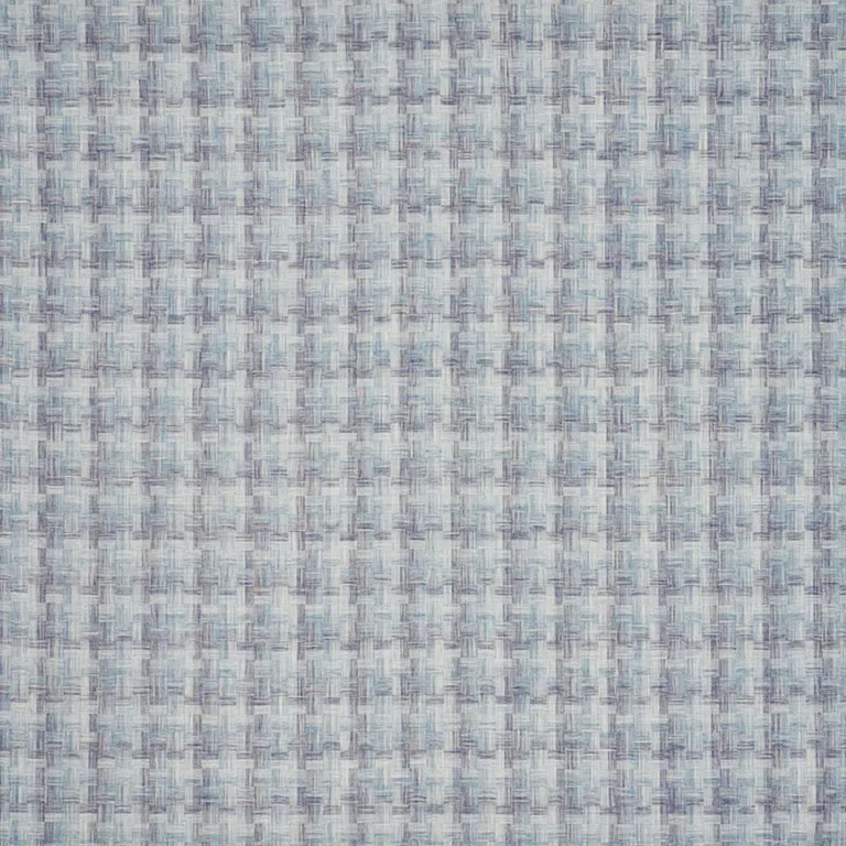 Schumacher 73740 Boro Plaid Indigo fabric swatch