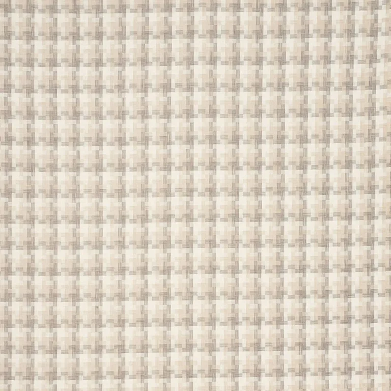 Schumacher 73742 Boro Plaid Natural fabric swatch