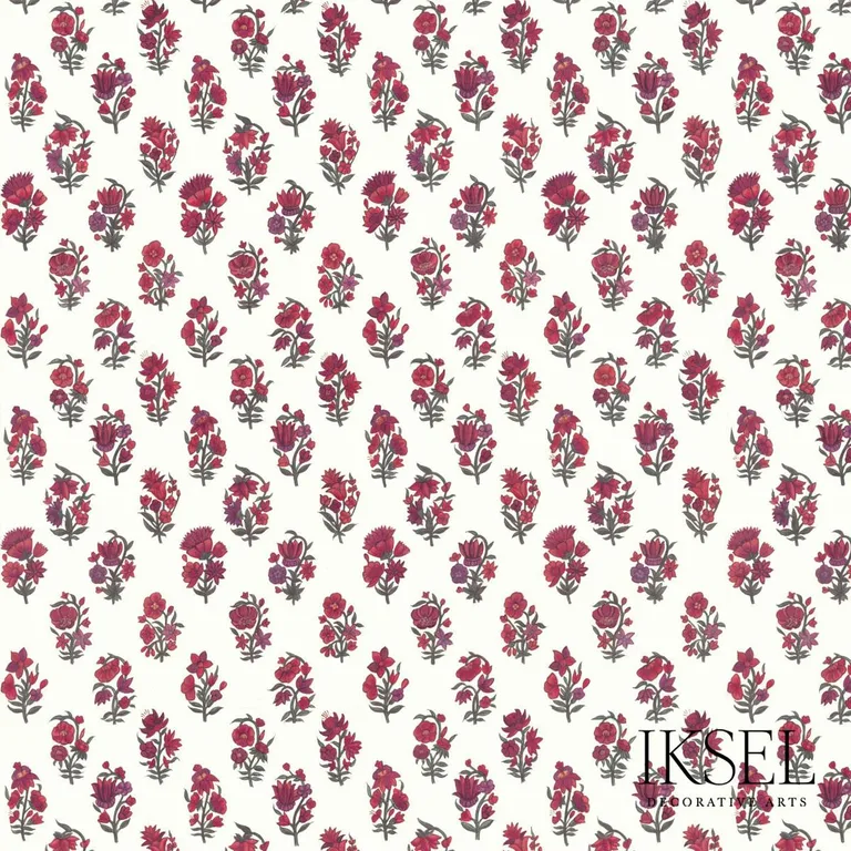 Schumacher RF302CS01 Boteh Original fabric swatch