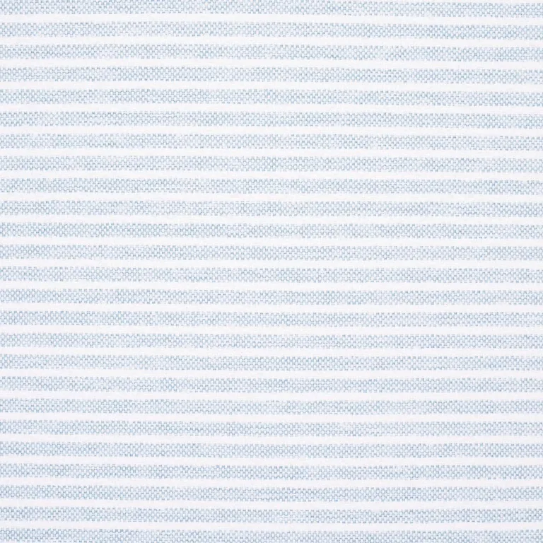 Schumacher 84260 Bouclé Stripe Indoor/Outdoor Chambray fabric swatch