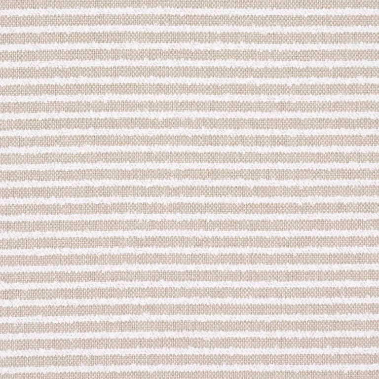 Schumacher 84261 Bouclé Stripe Indoor/Outdoor Flax fabric swatch