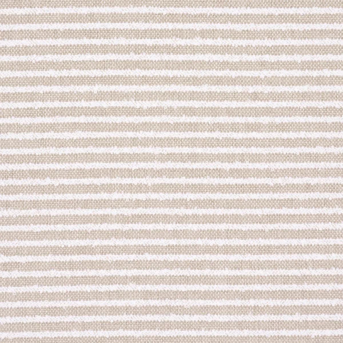 Schumacher 84261 Bouclé Stripe Indoor/Outdoor Flax fabric swatch
