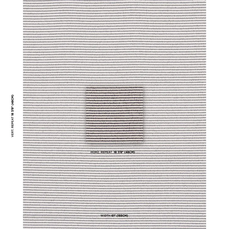 Schumacher 84262 Bouclé Stripe Indoor/Outdoor Jute fabric swatch