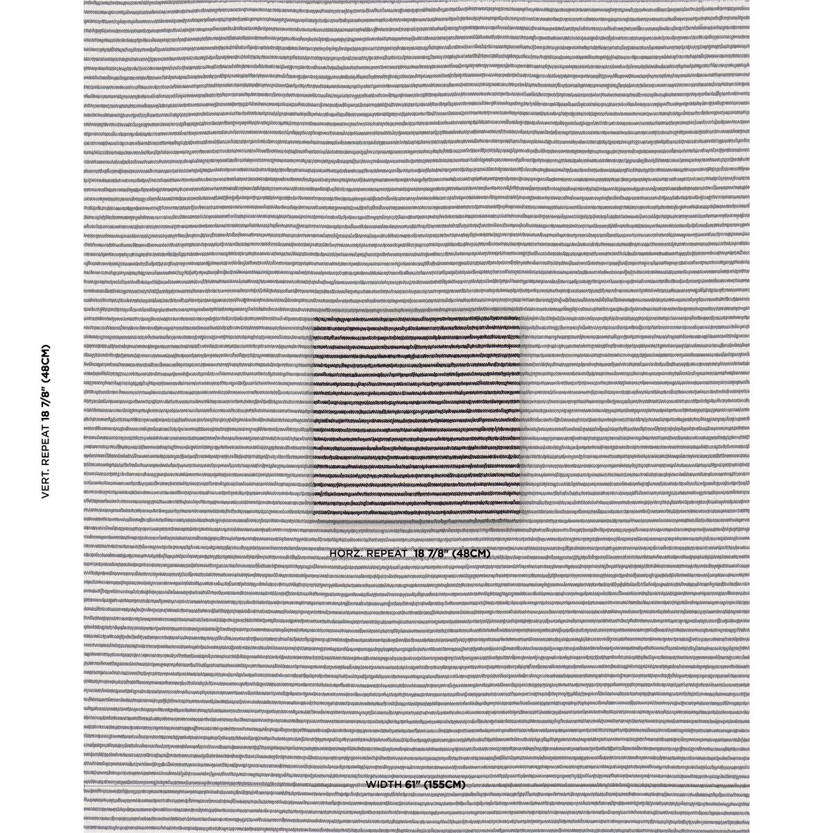 Schumacher 84262 Bouclé Stripe Indoor/Outdoor Jute fabric swatch