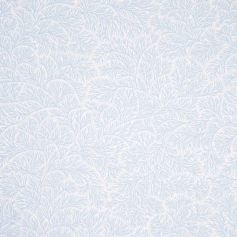 Schumacher 180700 Bougainvillea China Blue fabric swatch