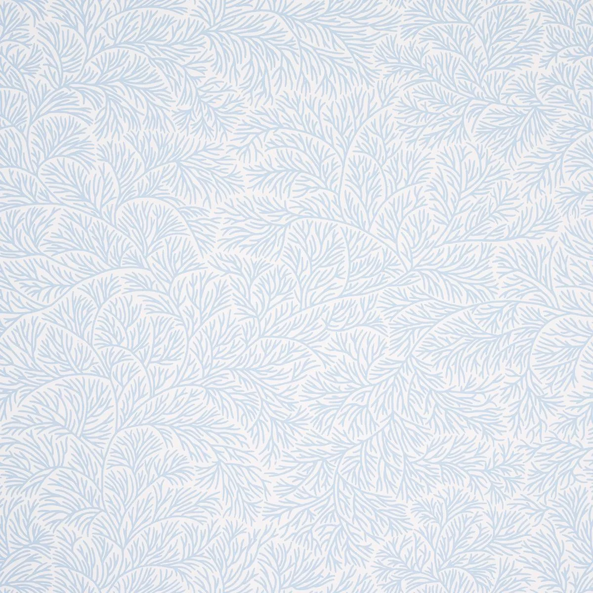 Schumacher 180700 Bougainvillea China Blue fabric swatch