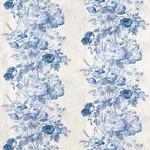 Schumacher 175790 Boughton House Porcelain fabric swatch