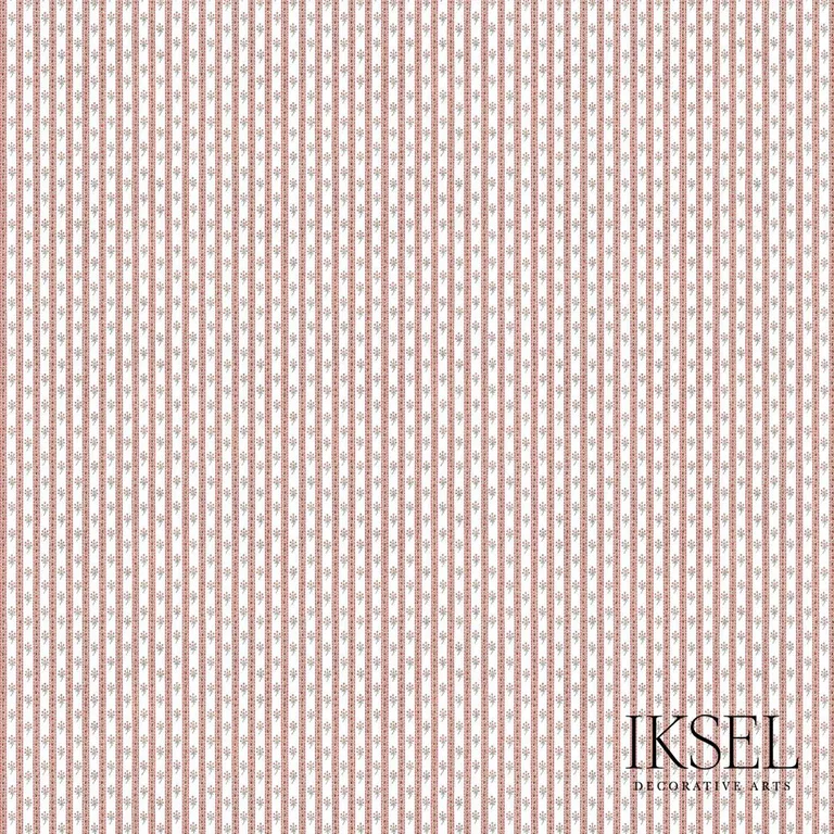 Schumacher RF301CS01 Bouquet Stripe Original fabric swatch
