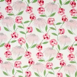 Schumacher 177853 Bouquet Toss Pepper Berry fabric swatch