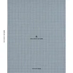 Schumacher 84681 Boyd Check Indigo fabric swatch