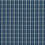 Schumacher 84681 Boyd Check Indigo fabric swatch