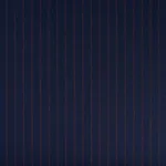 Schumacher 85280 Boyd Wool Pinstripe Navy fabric swatch
