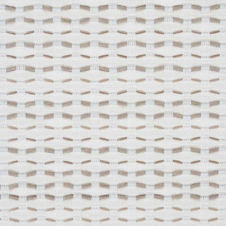 Schumacher 78542 Branford Indoor/Outdoor Neutral fabric swatch