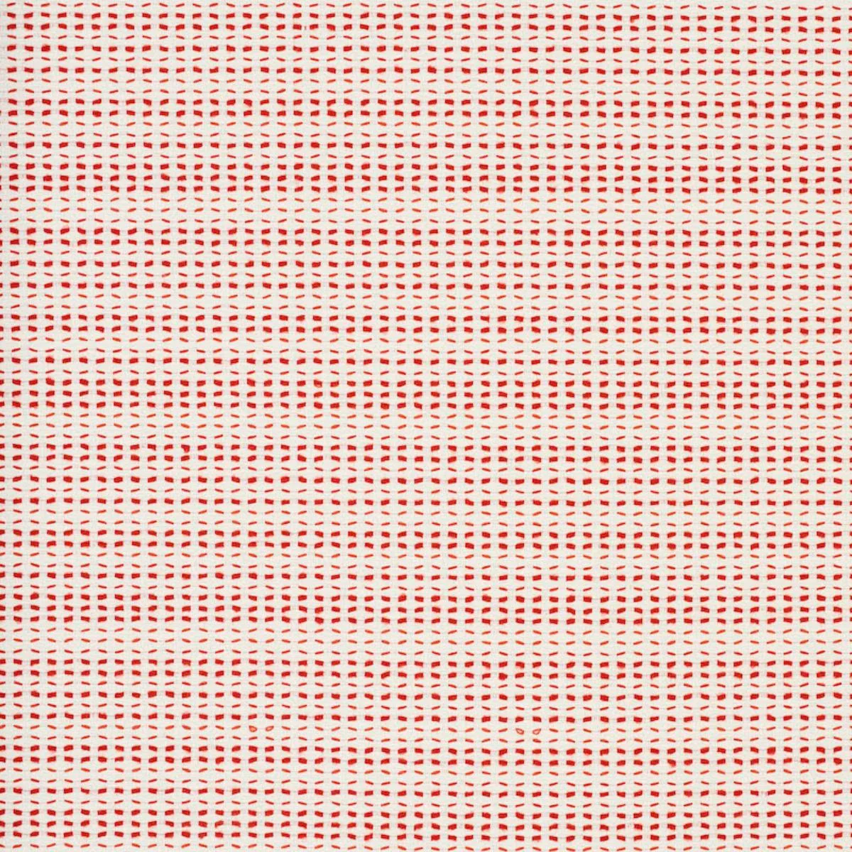 Schumacher 78541 Branford Indoor/Outdoor Red fabric swatch