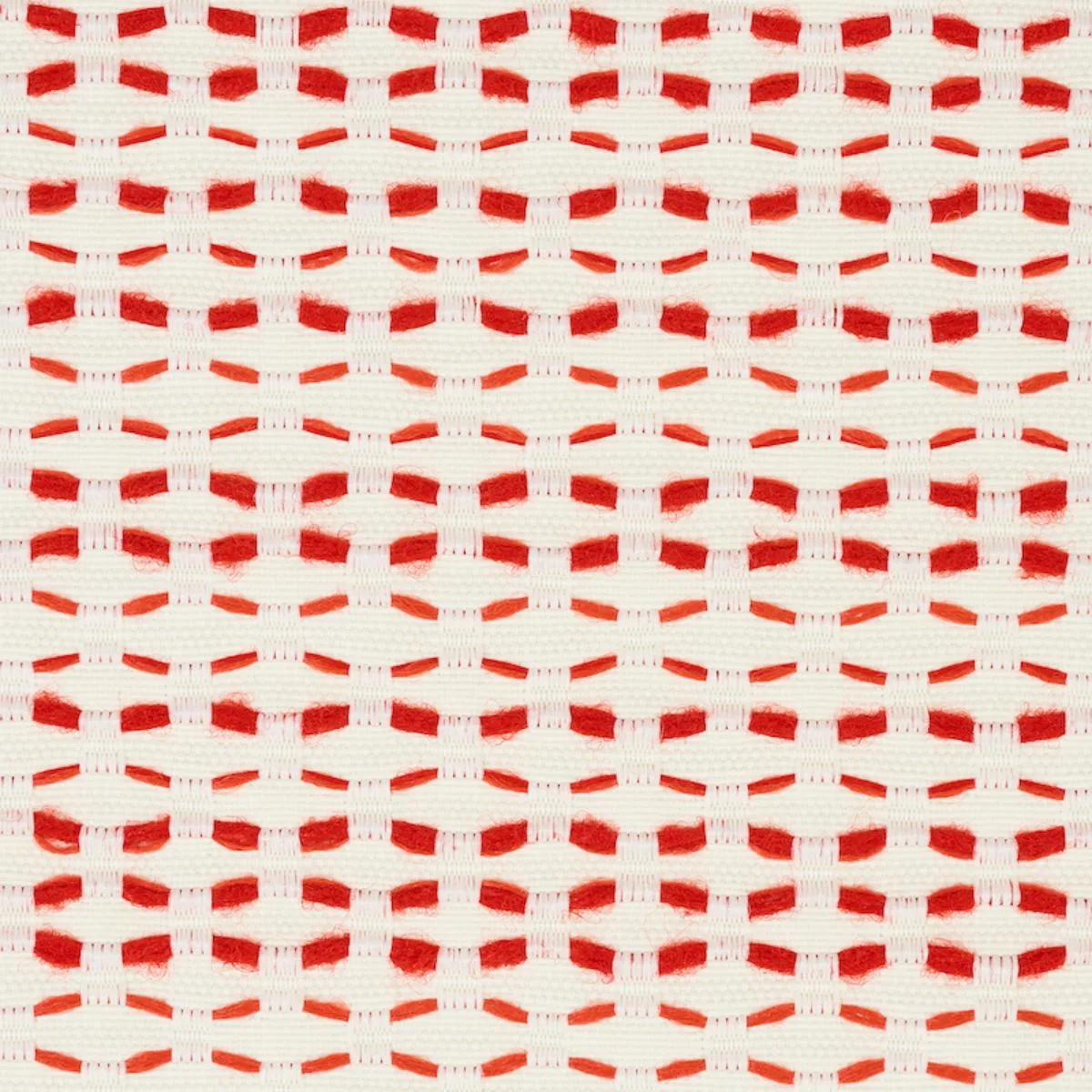 Schumacher 78541 Branford Indoor/Outdoor Red fabric swatch