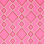 Schumacher 75890 Branson Embroidery Pink fabric swatch