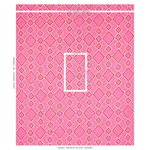 Schumacher 75890 Branson Embroidery Pink fabric swatch