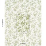 Schumacher 174114 Brantwood Vine Leaf fabric swatch