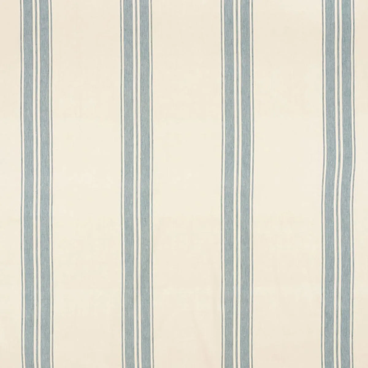 Schumacher 70871 Brentwood Stripe China Blue fabric swatch