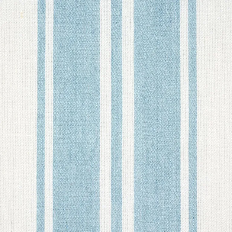 Schumacher 70875 Brentwood Stripe Pool fabric swatch