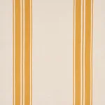 Schumacher 70874 Brentwood Stripe Yellow fabric swatch