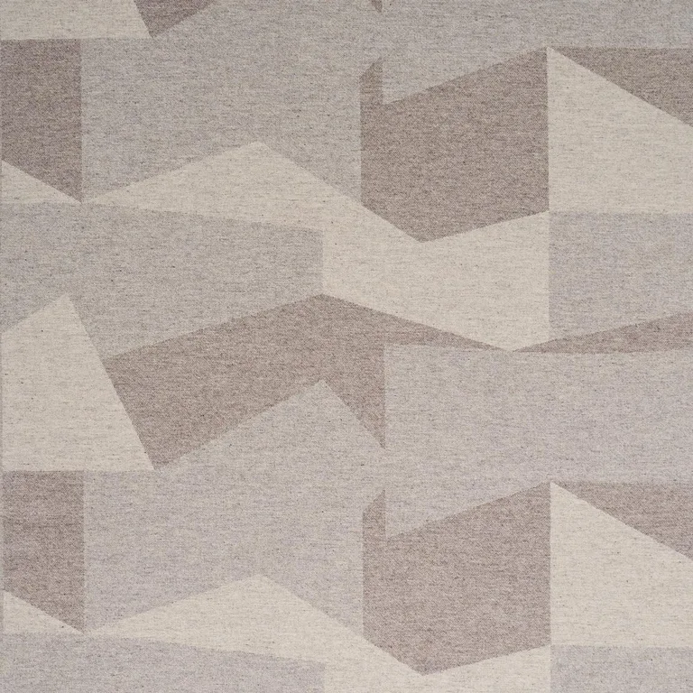 Schumacher 84451 Breuer Dove Grey fabric swatch