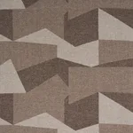 Schumacher 84450 Breuer Wenge Brown fabric swatch